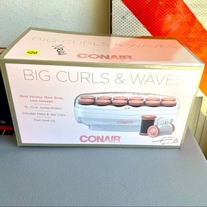 New conair big waves hot rollers